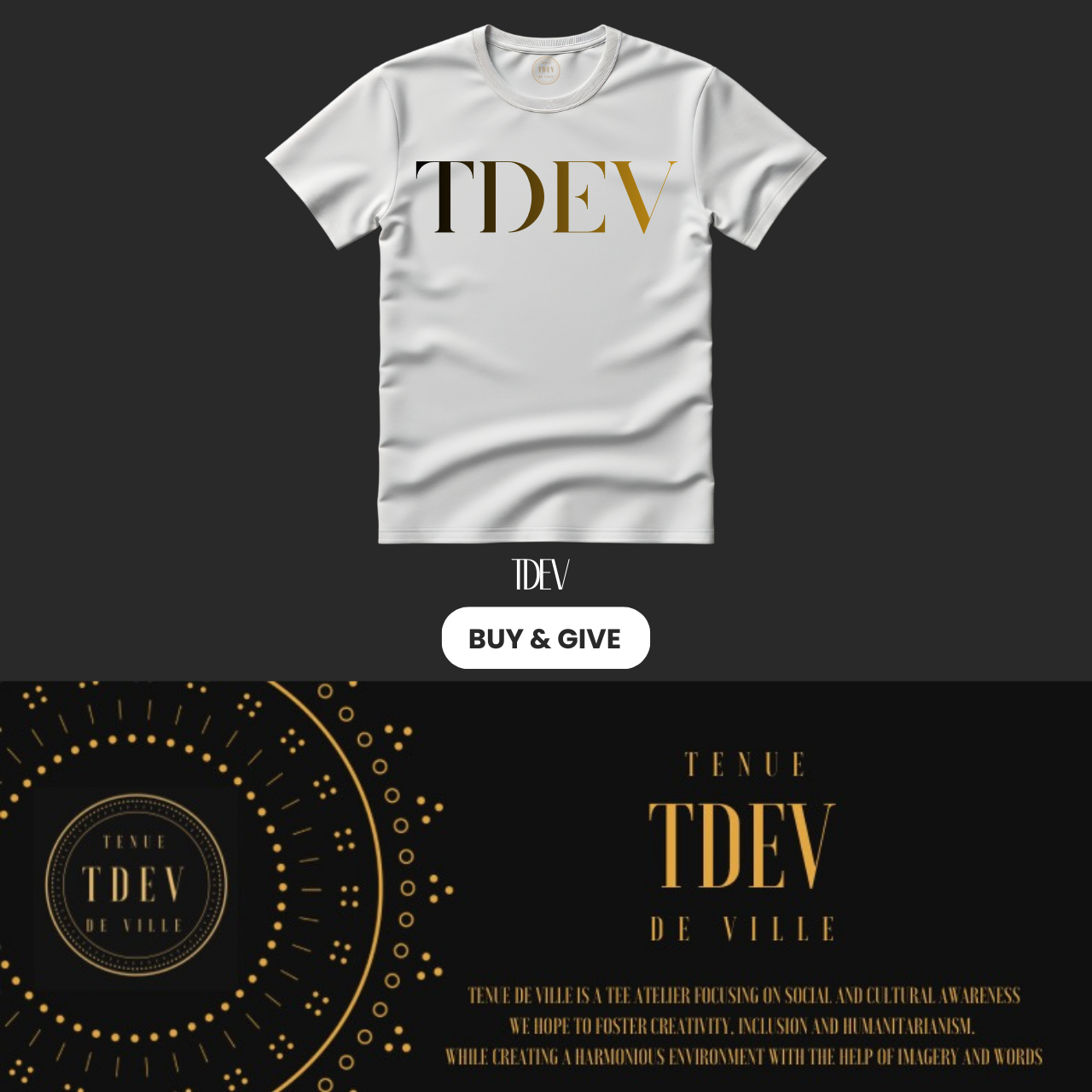 TDEV SIGNATURE BLOCK | TENUE DE VILLE