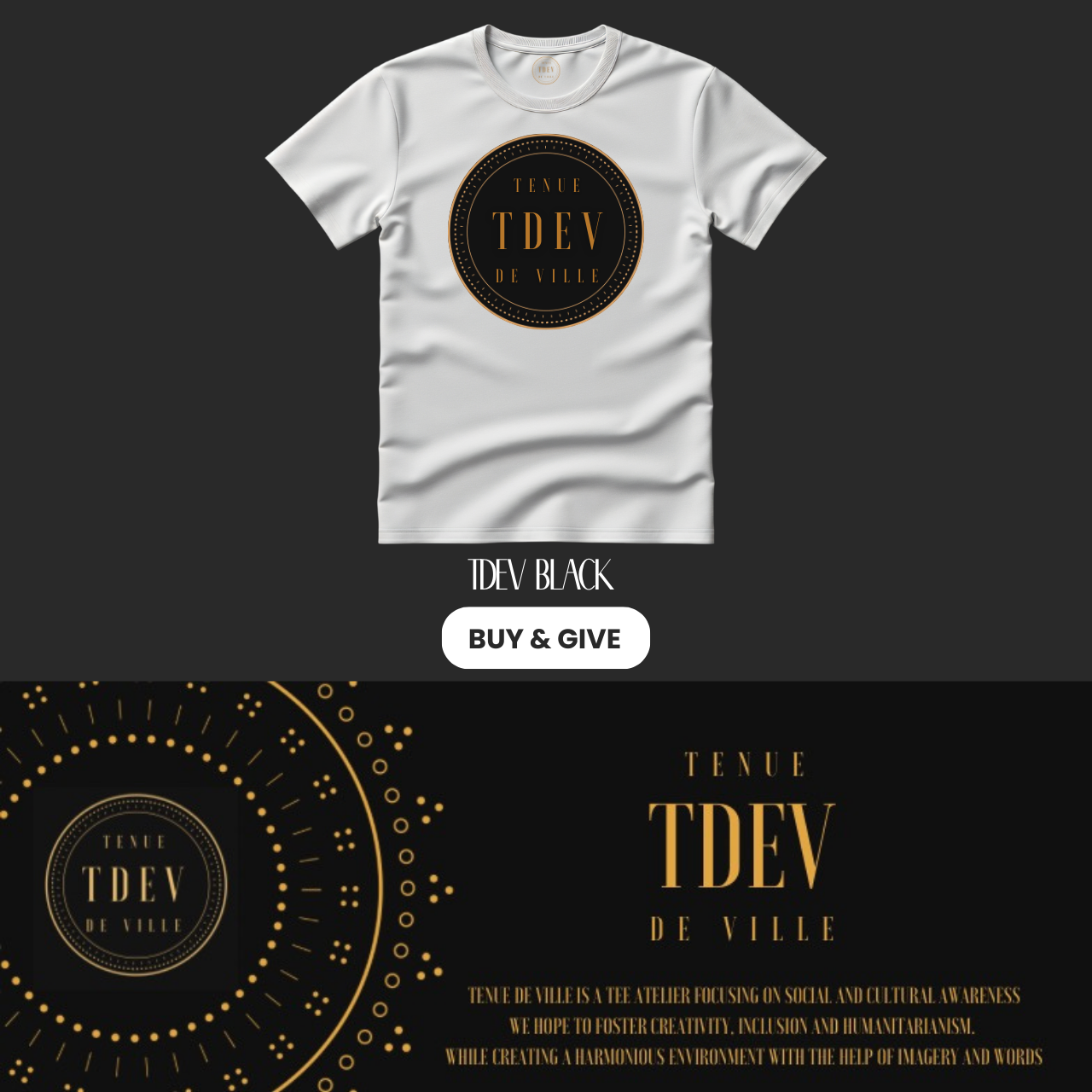 TDEV SIGNATURE BLACK | TENUE DE VILLE